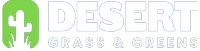 desert grass and greens logo