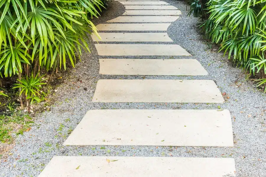 paving stones in walkway